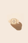 PASCALE MONVOISIN Pierrot Signet Ring in White