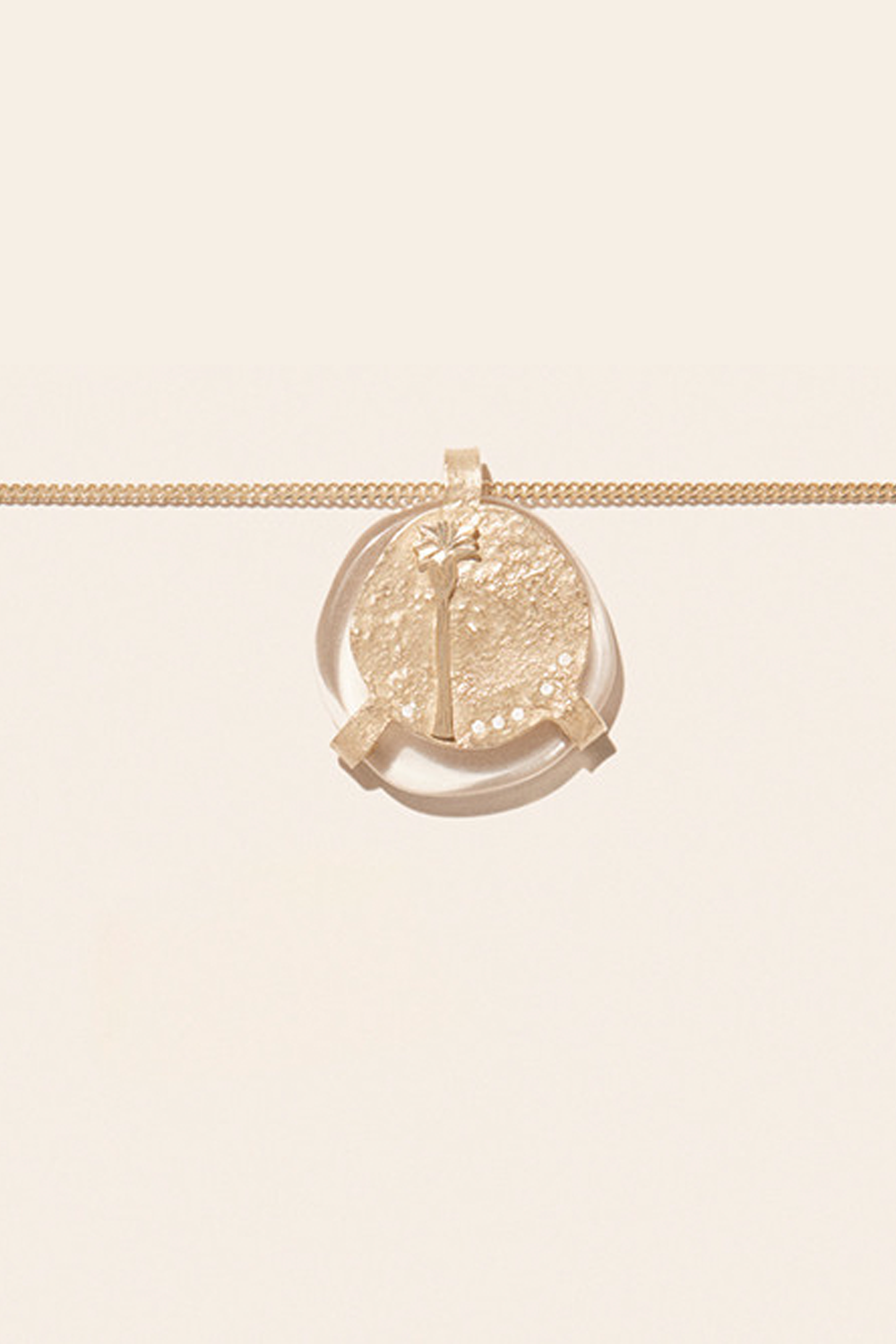 PASCALE MONVOISIN Bahia Necklace in Yellow Gold