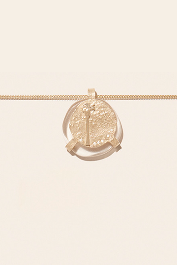 PASCALE MONVOISIN Bahia Necklace in Yellow Gold