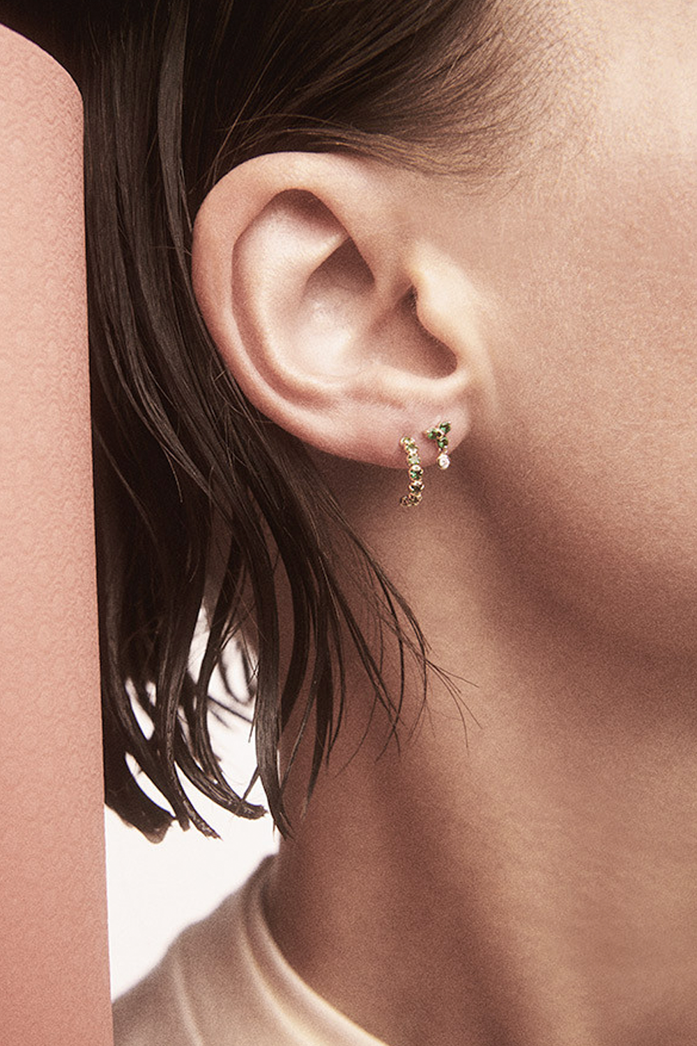 PASCALE MONVOISIN Mira N°1 Single Earring in Yellow Gold