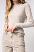 PRIVATE 0204 Cashmere Silk Sweater in Sand