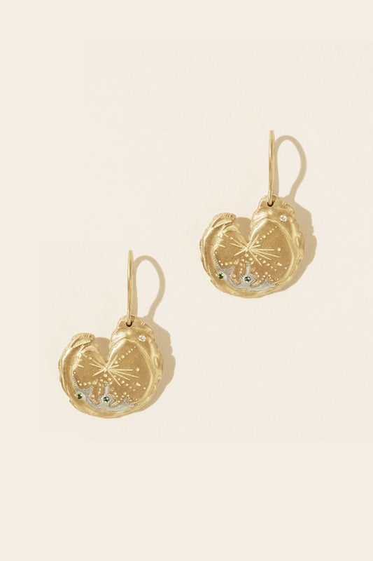 PASCALE MONVOISIN Calypso Earrings in Yellow Gold