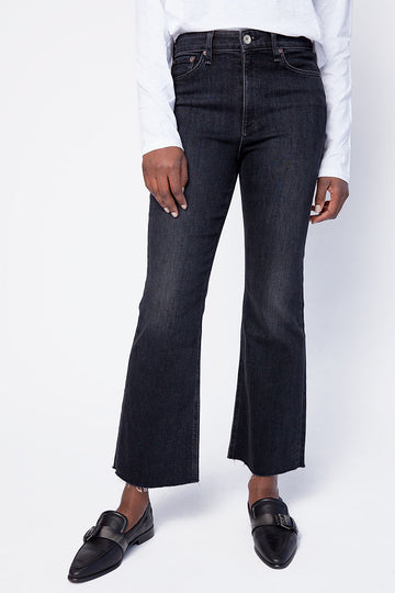 RAG & BONE Nina High Rise Flare Jeans in Reyes