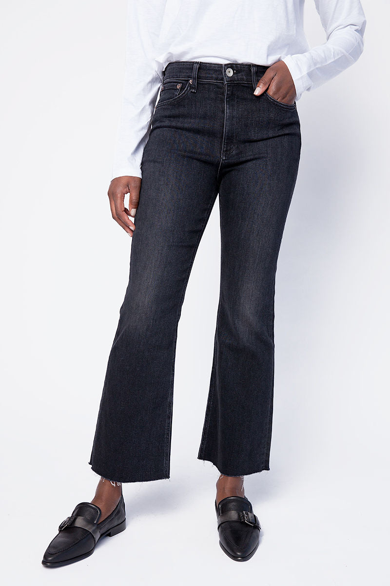 RAG & BONE Nina High Rise Flare Jeans in Reyes