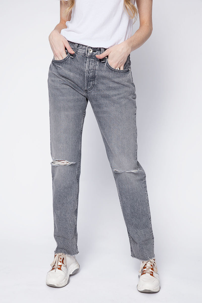 RAG & BONE Rosa Mid-Rise Boyfriend Jean in Zeus