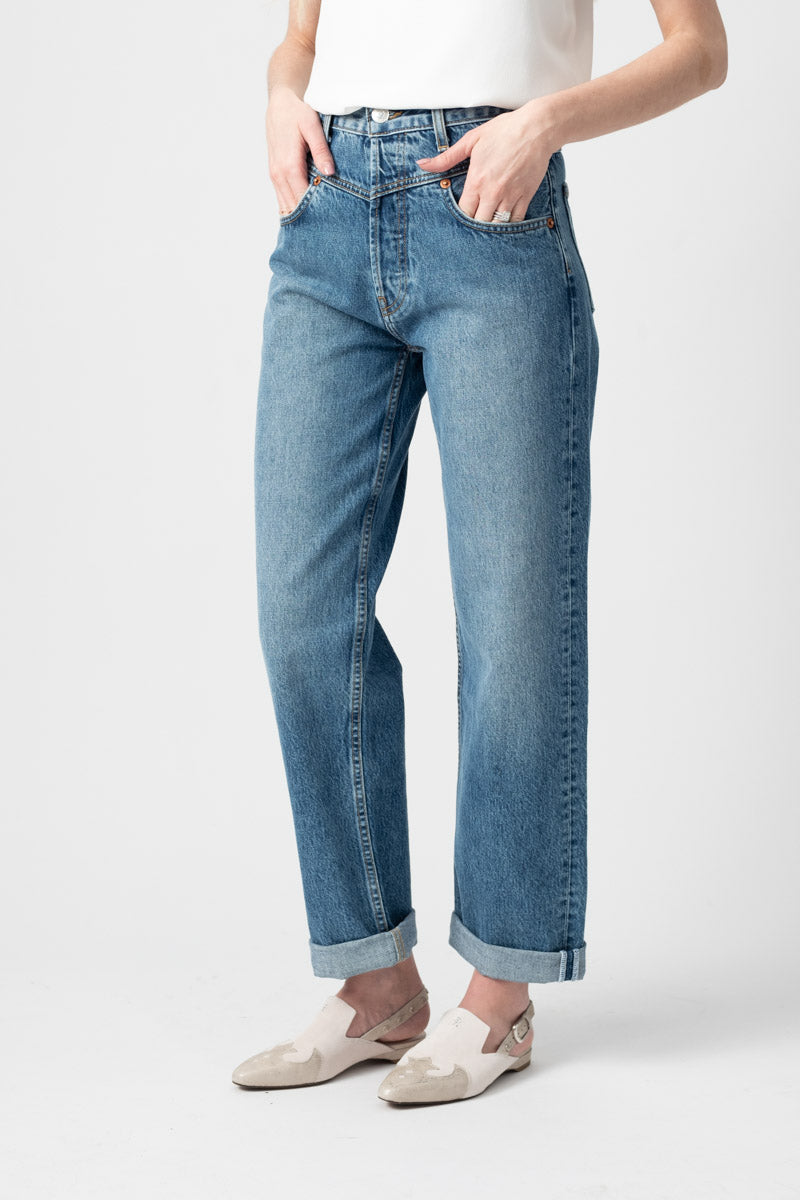 RE/DONE Double Yoke Jean in Medium 42