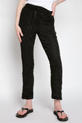 RTA Fiona Pant in Black Crinkle