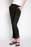 RTA Fiona Pant in Black Crinkle