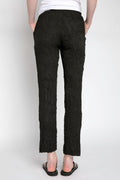 RTA Fiona Pant in Black Crinkle