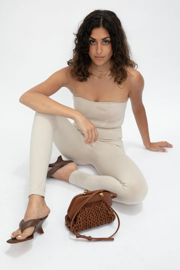 RTA Sibille Legging Pant in Parchment