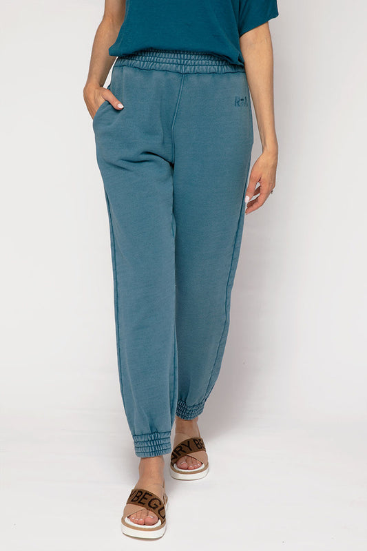 RTA Sydney Sweatpants in Aqua Blue