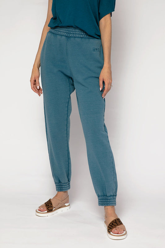 RTA Sydney Sweatpants in Aqua Blue