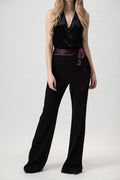 RAMY BROOK Nina Jumpsuit in Black / Merlot