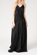 ROQUE Viscose Dress in Black