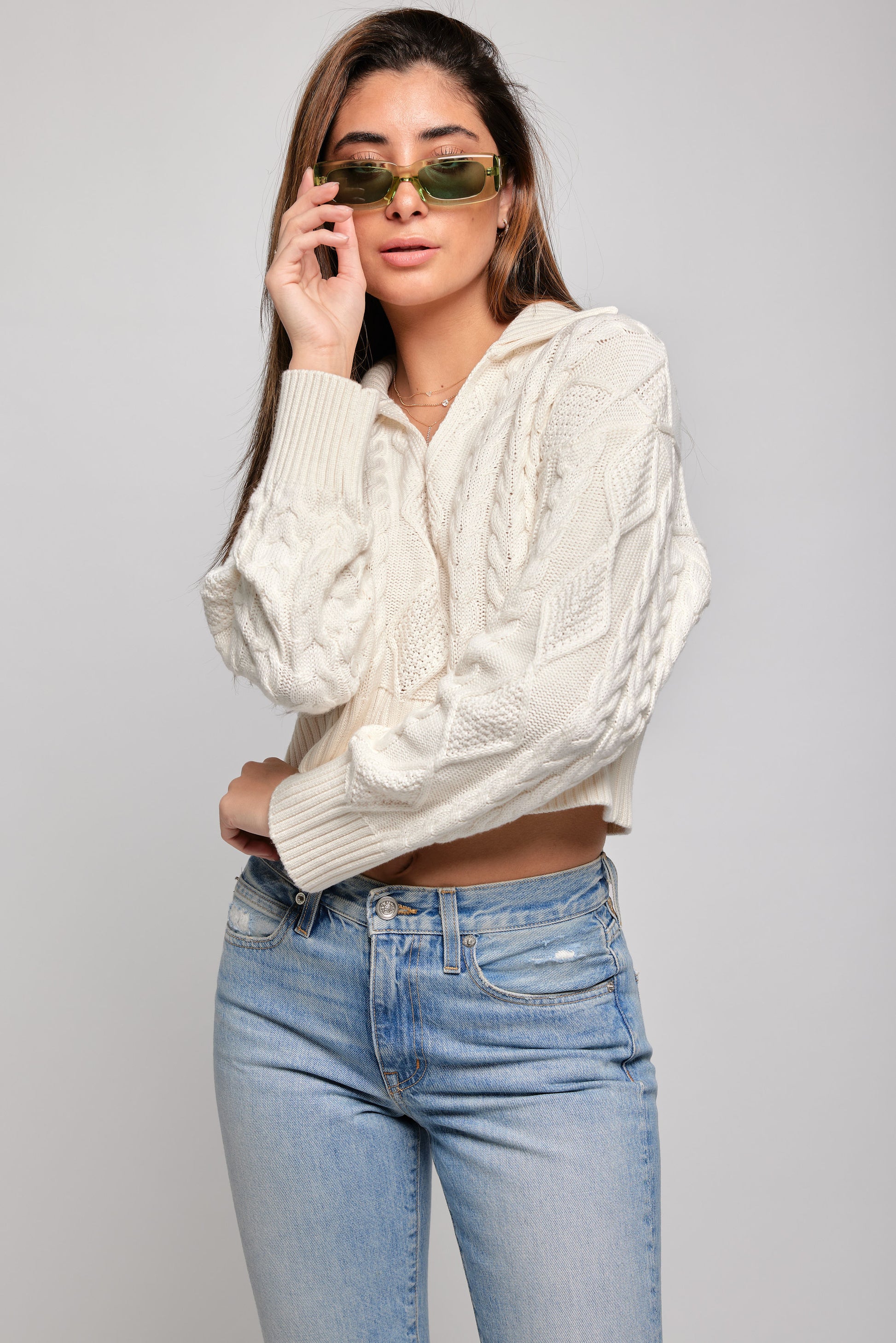 SABLYN Anaya Sweater in Gardenia