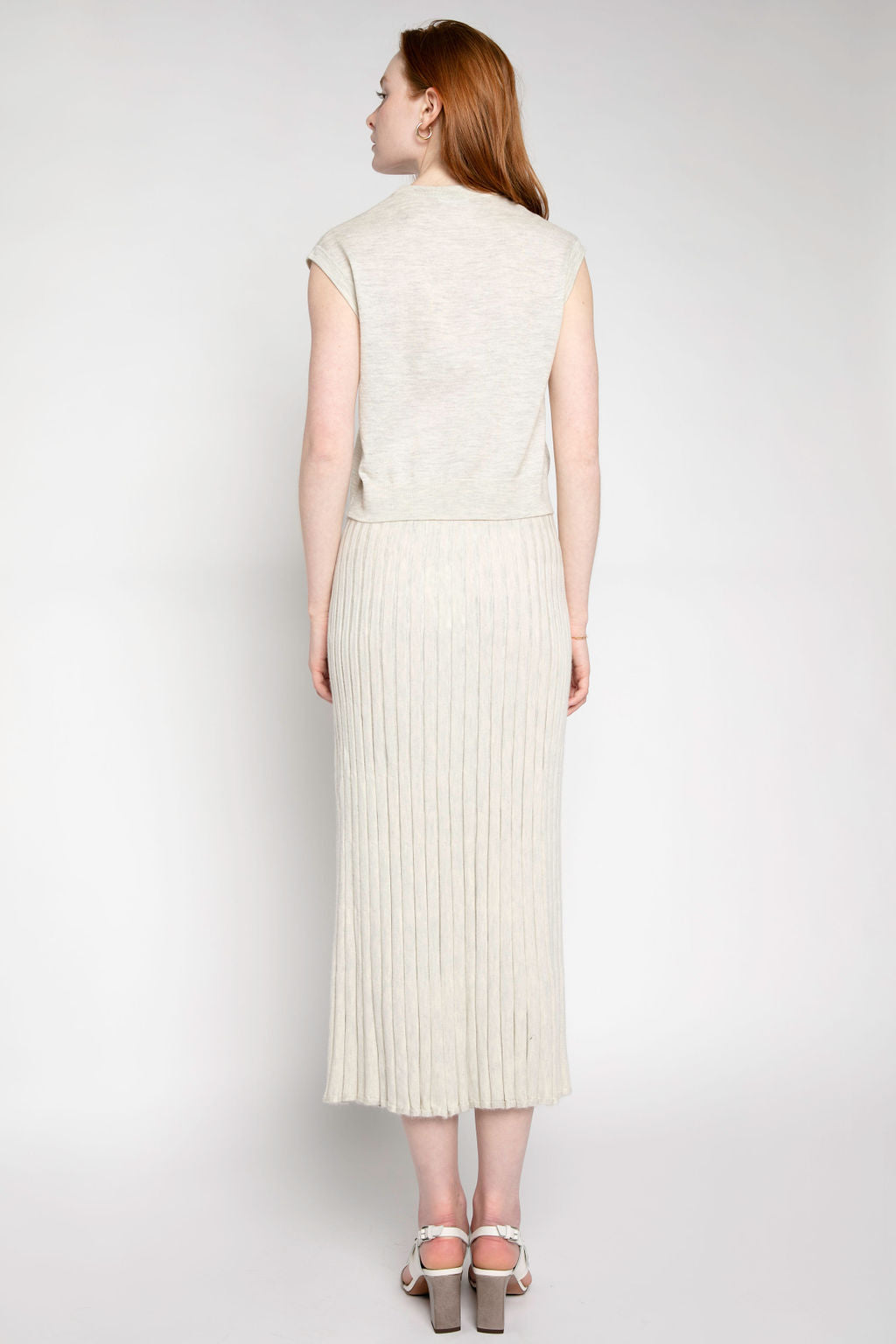SABLYN Flynn Maxi Skirt in Blizzard