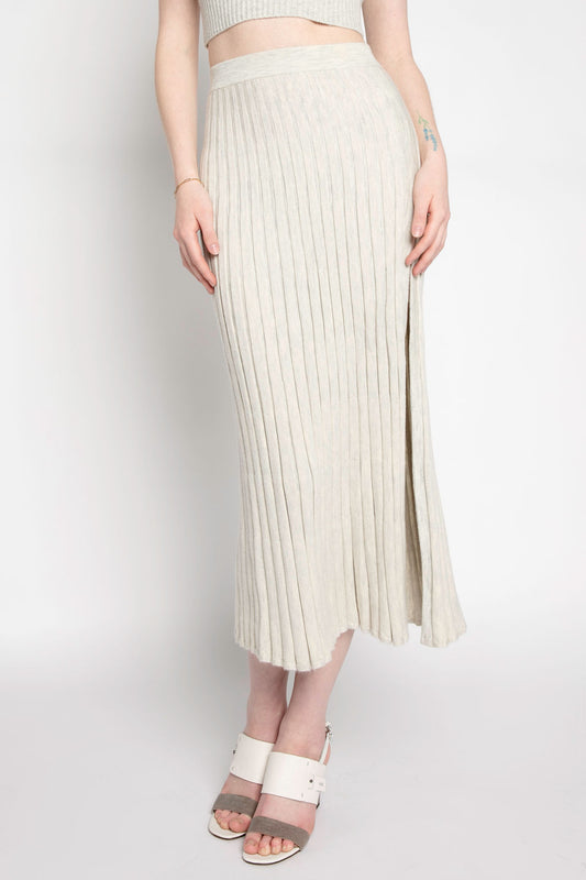 SABLYN Flynn Maxi Skirt in Blizzard
