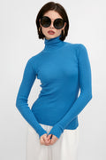 SABLYN Imogen Turtleneck Top in Provence