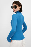 SABLYN Imogen Turtleneck Top in Provence