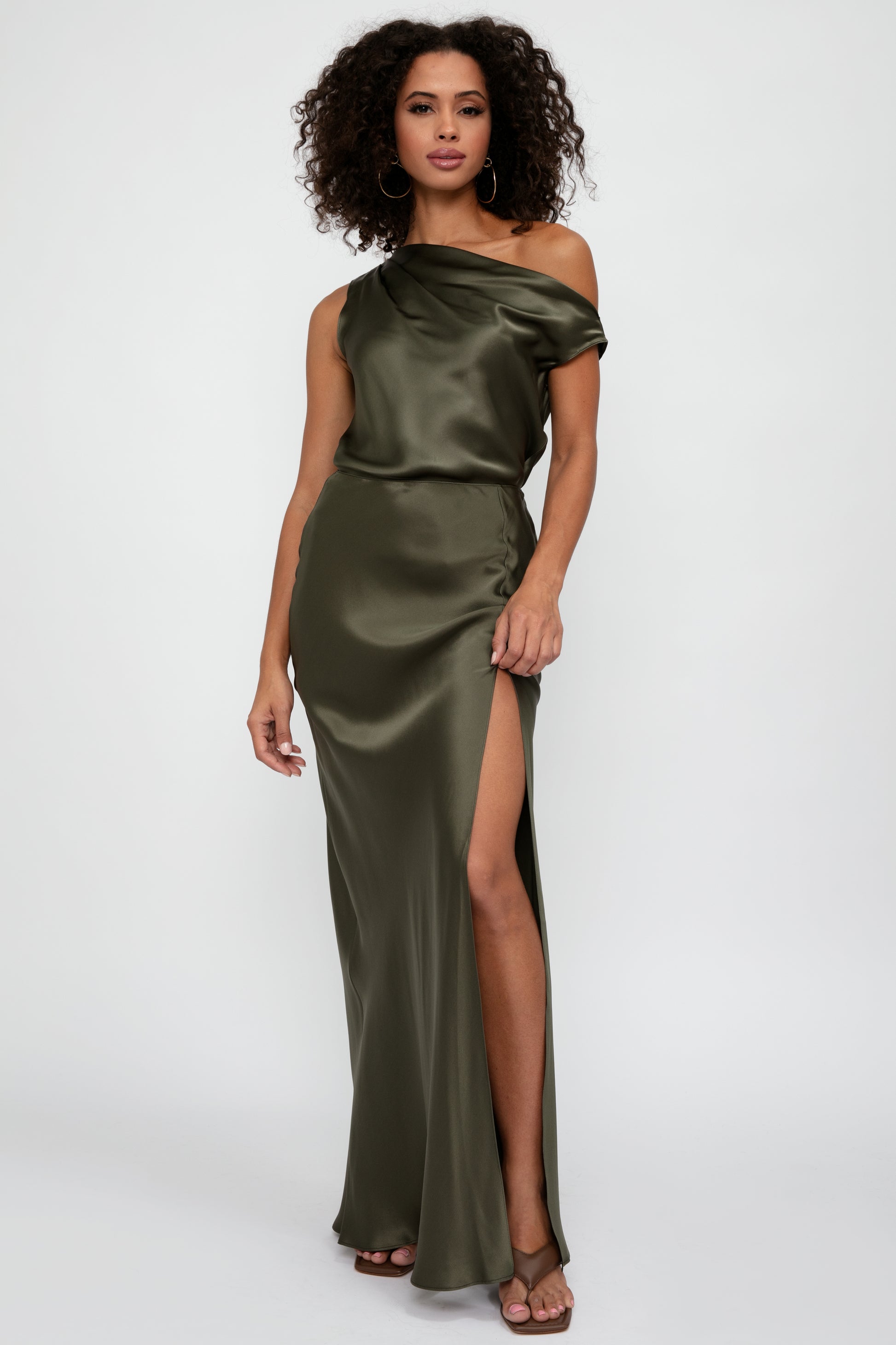 SABLYN Isabella Silk Skirt in Kernwood