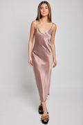 SABLYN Taylor Silk Dress in Mink