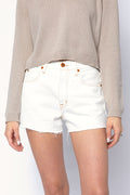 SLVRLAKE Farrah Short in Natural White