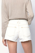 SLVRLAKE Farrah Short in Natural White
