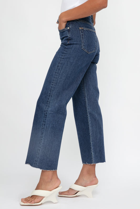 SLVRLAKE Grace Crop Jean in Western Hero