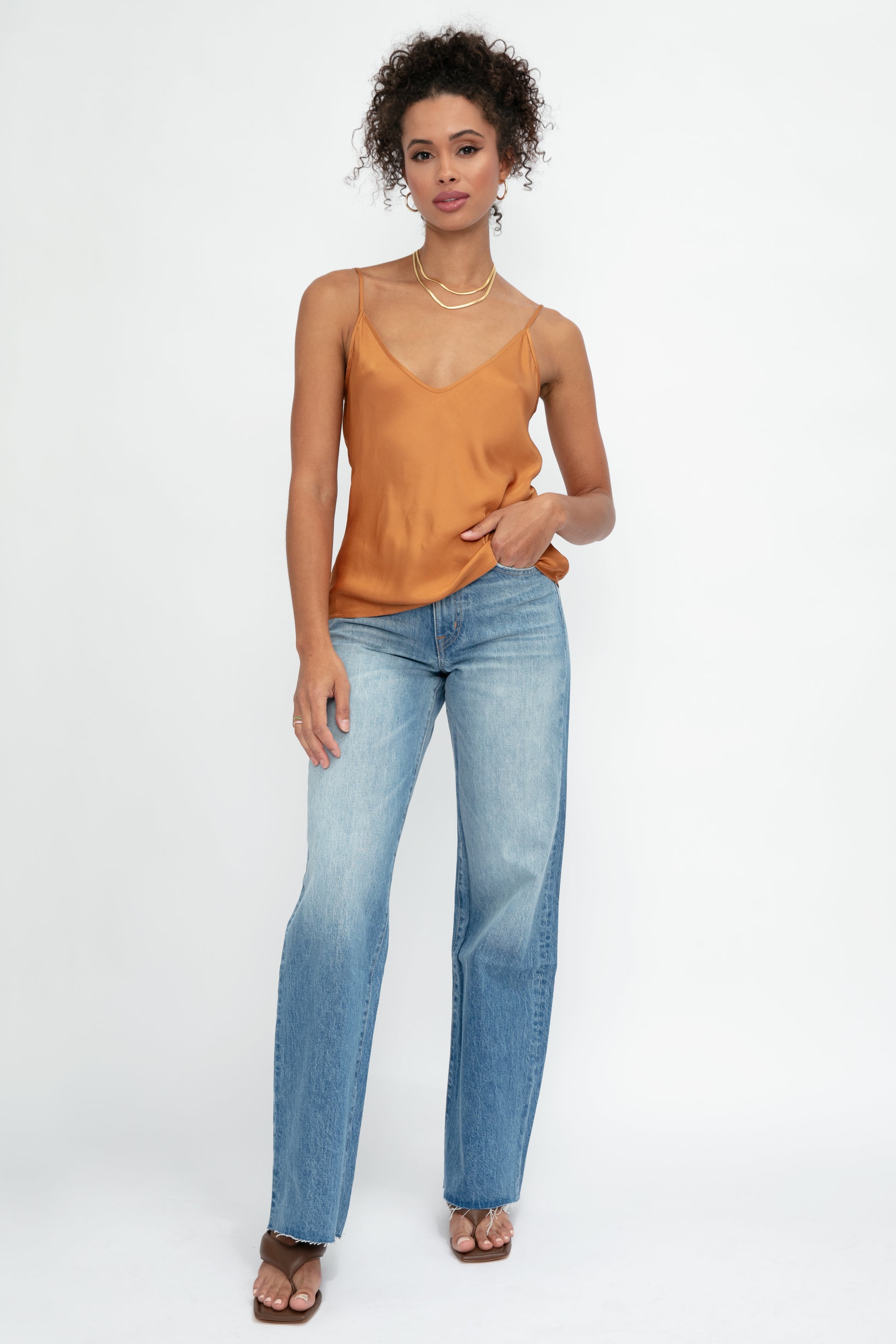 SLVRLAKE Grace High Rise Jean in Lovesick Blues