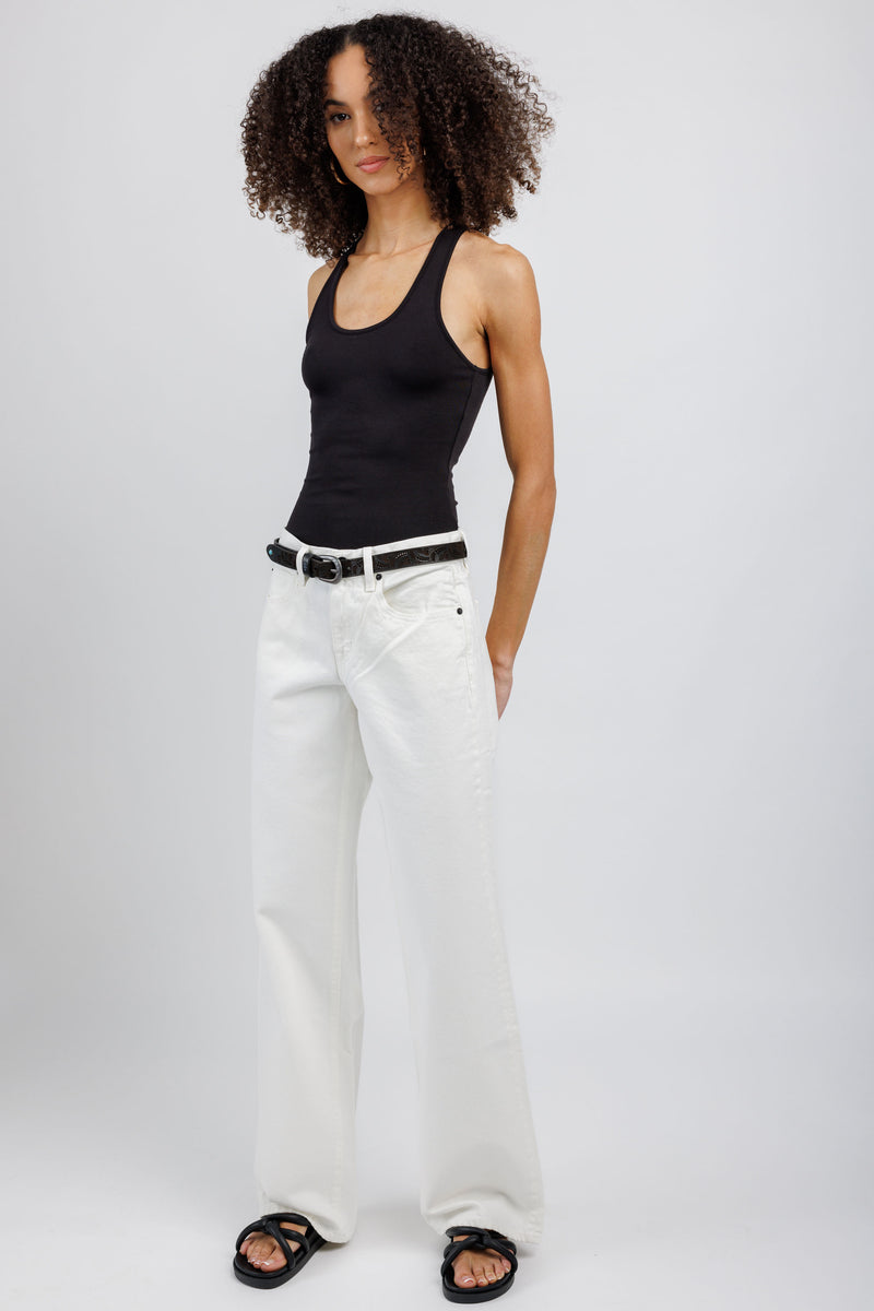 Mica Jean in White T. Boutique