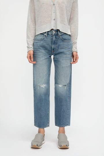 SLVRLAKE Sophie Crop Jean in Badlands