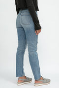 SLVRLAKE Virginia Slim Jean in Crossroads
