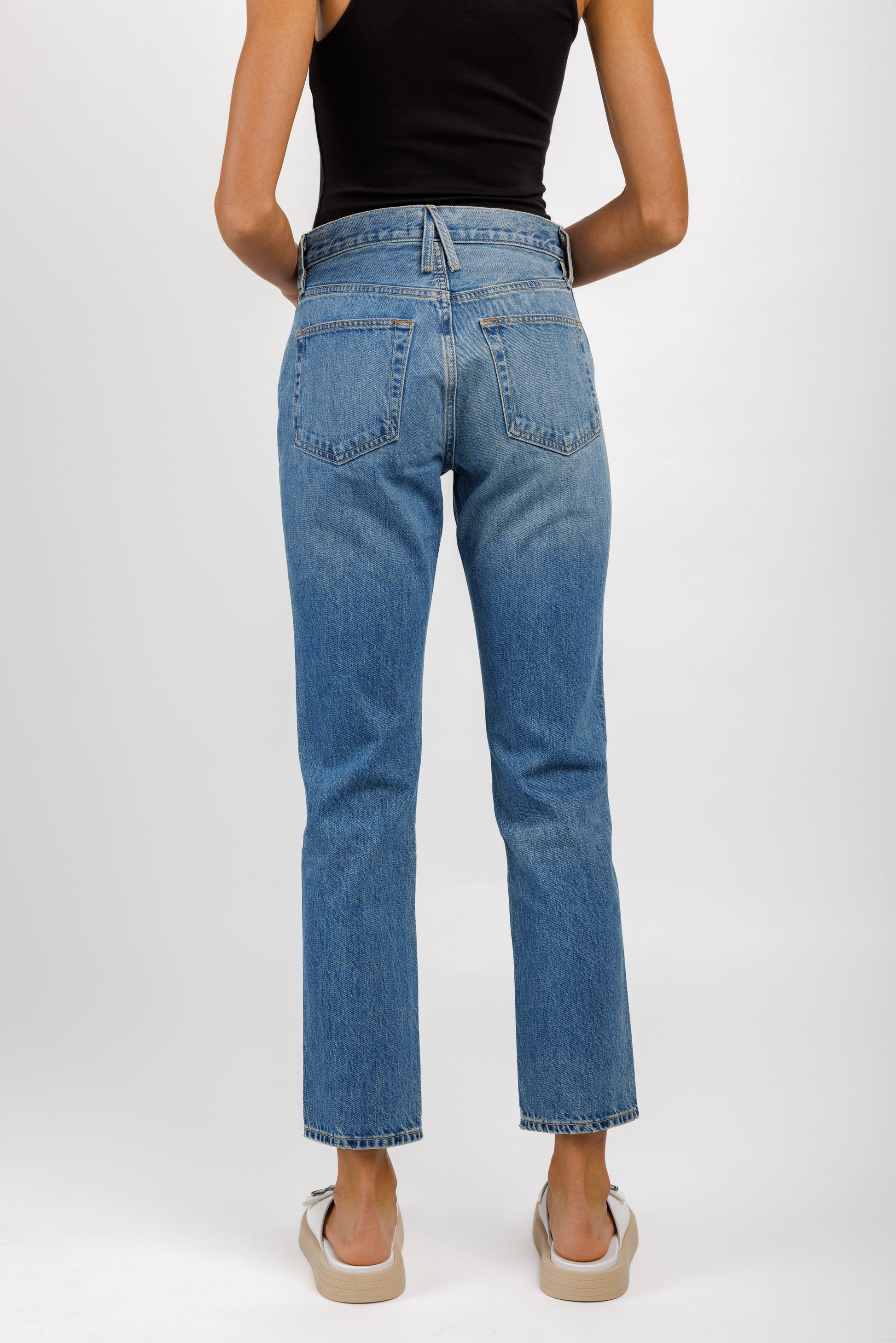 SLVRLAKE Virginia Slim Jeans in Pay No Mind