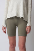 COTTON CITIZEN Milan Biker Short in Moon Rock