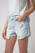 FRAME Le Beau Short in Canter Cut
