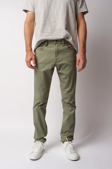 FRAME L'Homme Slim Jean in Deep Army