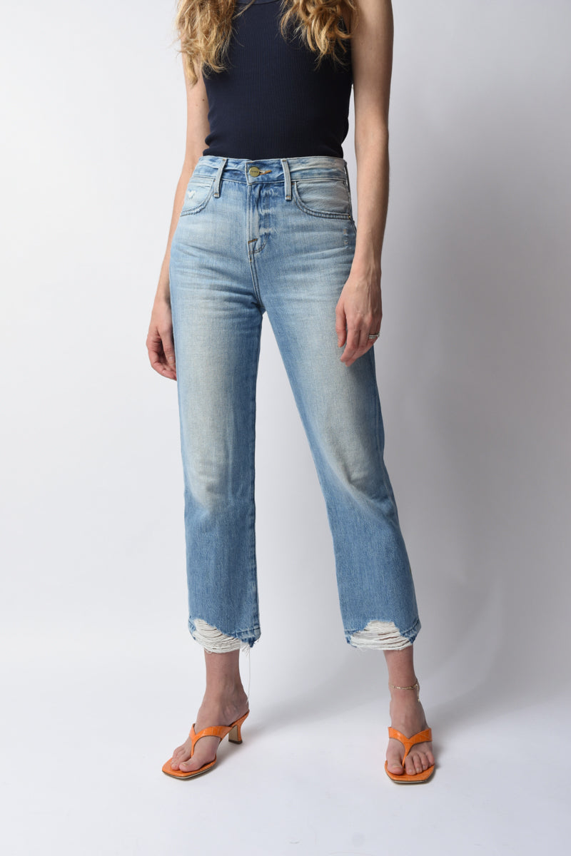 FRAME Le Hollywood Crop Released Hem in Fullerton