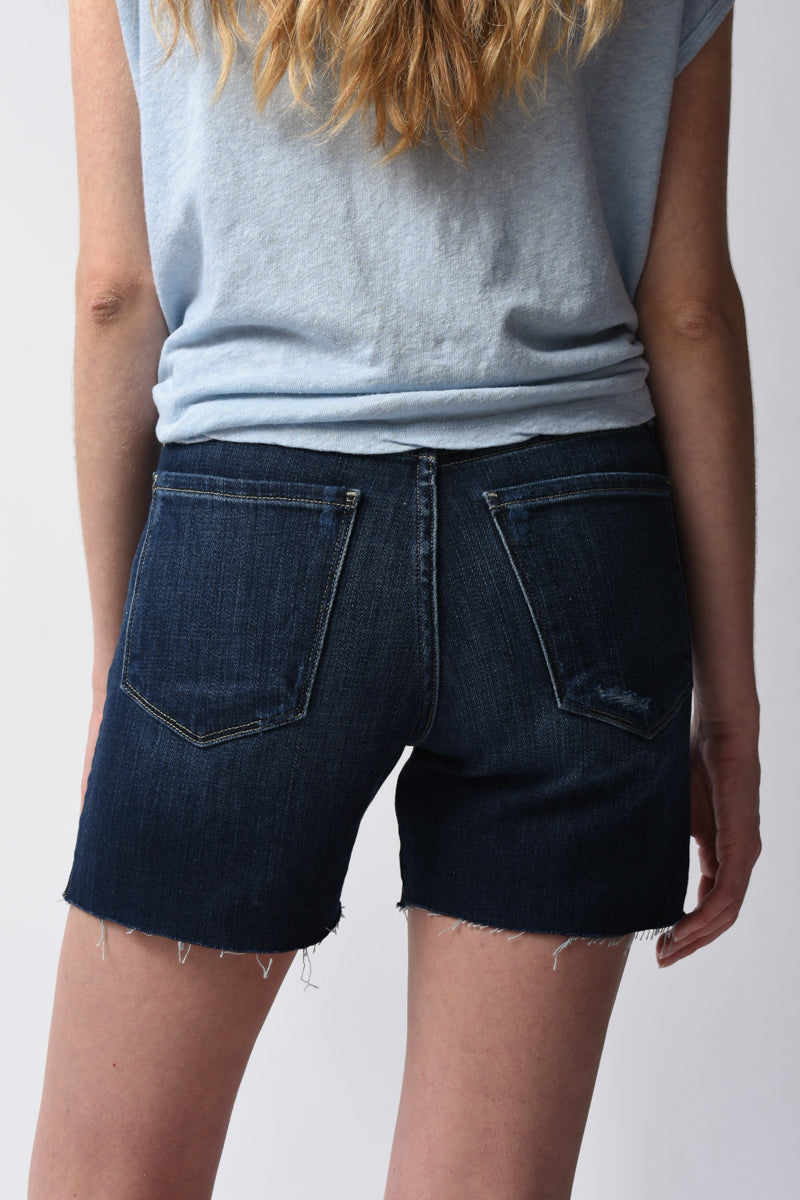 FRAME Le Tour Short Raw Edge Azuza