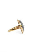 L.A. STEIN Labradorite Man in the Moon Ring