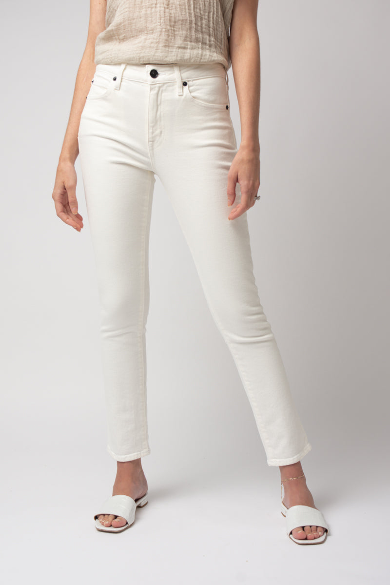 SLVRLAKE Lou Lou Jeans in White