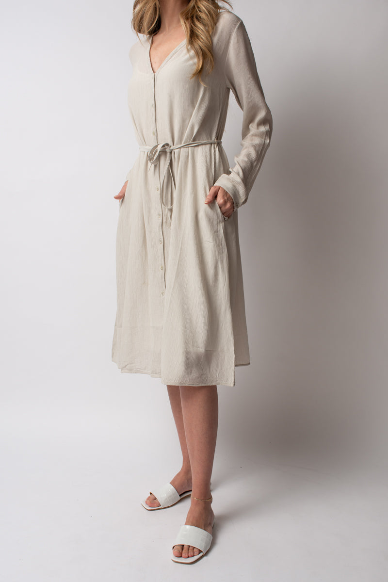 TANDEM Dress in Sand