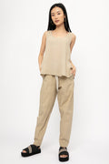 TANDEM Flared Muslin Top in Bamboo