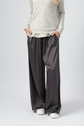 TANDEM Viscose Trousers in Anthracite