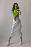 THEMOIRè Feronia Vegan Napa Bag in Mantis Green
