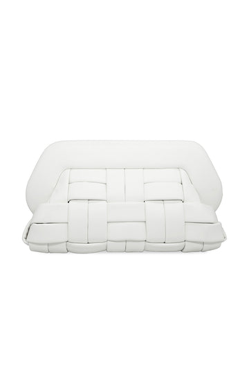 THEMOIRè Bios Woven Bag in Snow