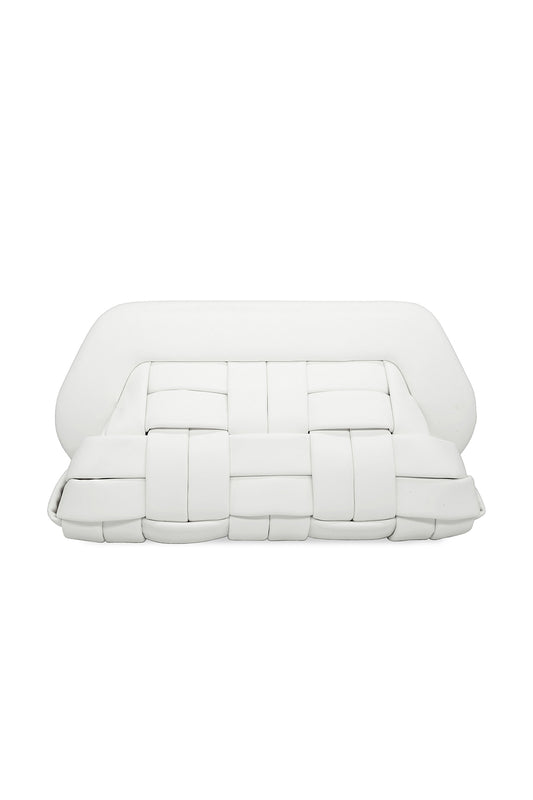 THEMOIRè Bios Woven Bag in Snow