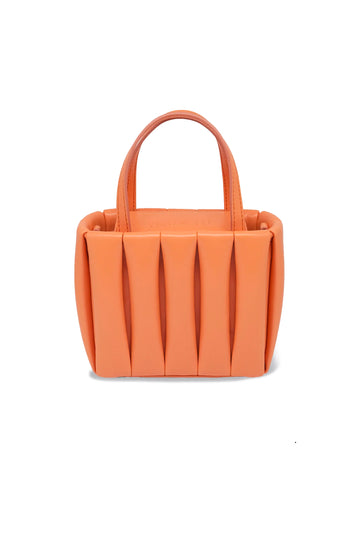 THEMOIRè Aria Vegan Leather Bag in Apricot