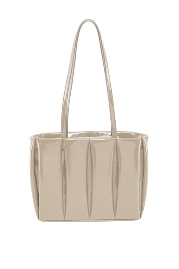 THEMOIRè Kore Shiny Bag in Wheat