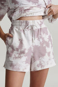 VARLEY Glade Short in Taupe Tie Dye