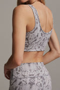 VARLEY Kellam Bra in Taupe Grey Snake